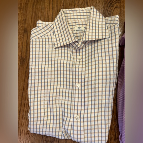 Bundle of Luigi Borrelli Dress Shirts - Size 16 1/2 x 42 - Picture 2 of 4